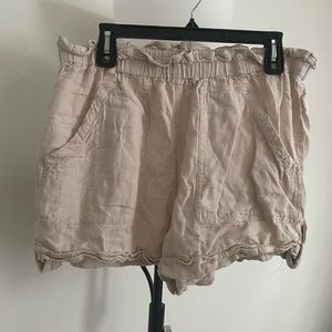 Tan shorts